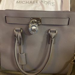 Michael Kors Authentic Large Gray Hamilton 