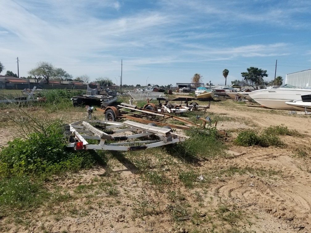 Boat trailers, update NO titles right now, but if you are intersted