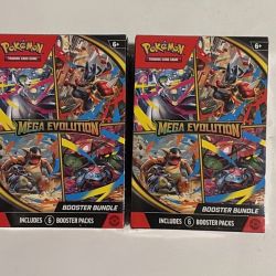 2x Pokemon Mega Evolution Booster Bundles
