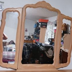 Dresser and Mirror