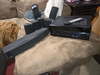 Yamaha Rx-A750 Head Unit With Speakers And Bose Soundbar
