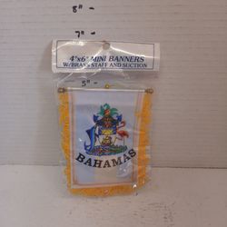  Mini Hanging Car Bahamas Flag