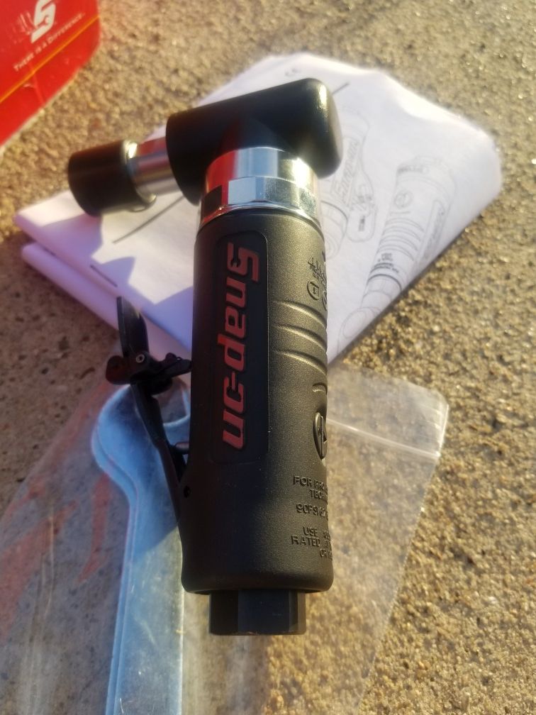 Snap on PT110A Mini Angle Die Grinder Snapon Air Tool PT110A for