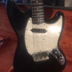 1964 Fender Music Master II Golden Era Electric Guitar W/ Original Case