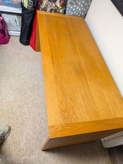Wood desk