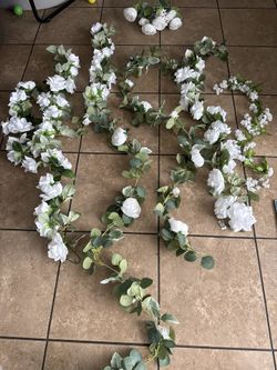 Beautiful White Artificial flowers 