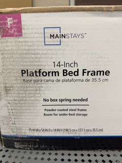 14in platform bed frame