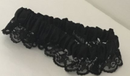Frederick ‘s Of Hollywood. Black Lace Garter