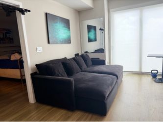 Oversized Deep Seat Modular Sofa  couch