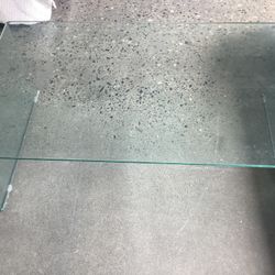 Carrie Clear Rectangle Glass Coffee Table