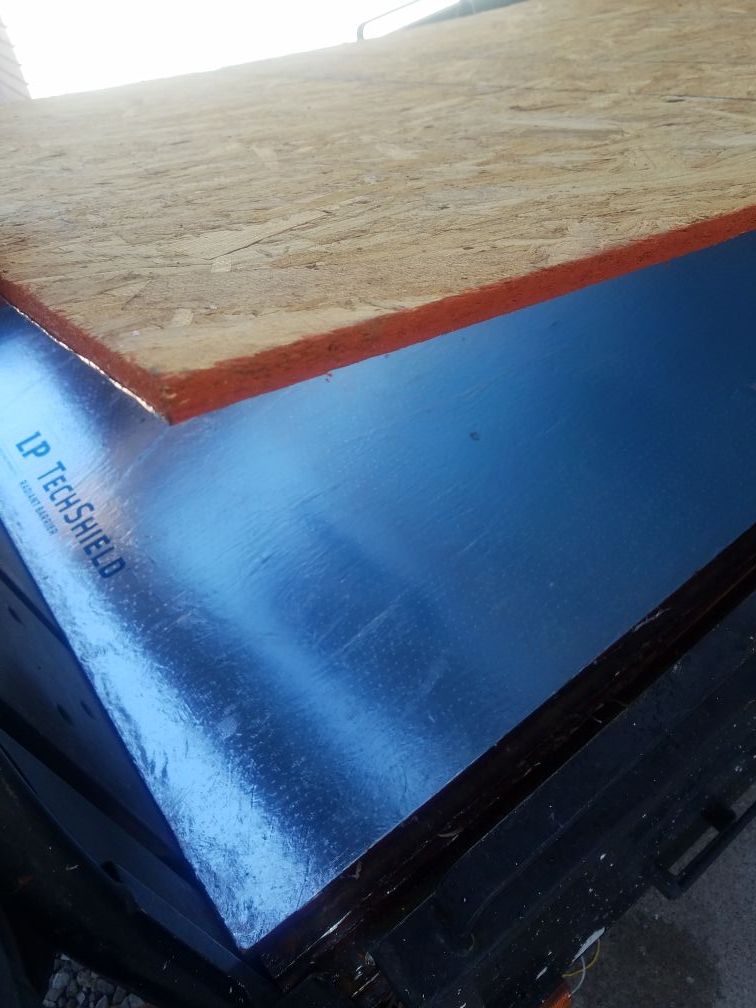 4x8 1/2 inch Plywood OSB Techshield Radiant Barrier