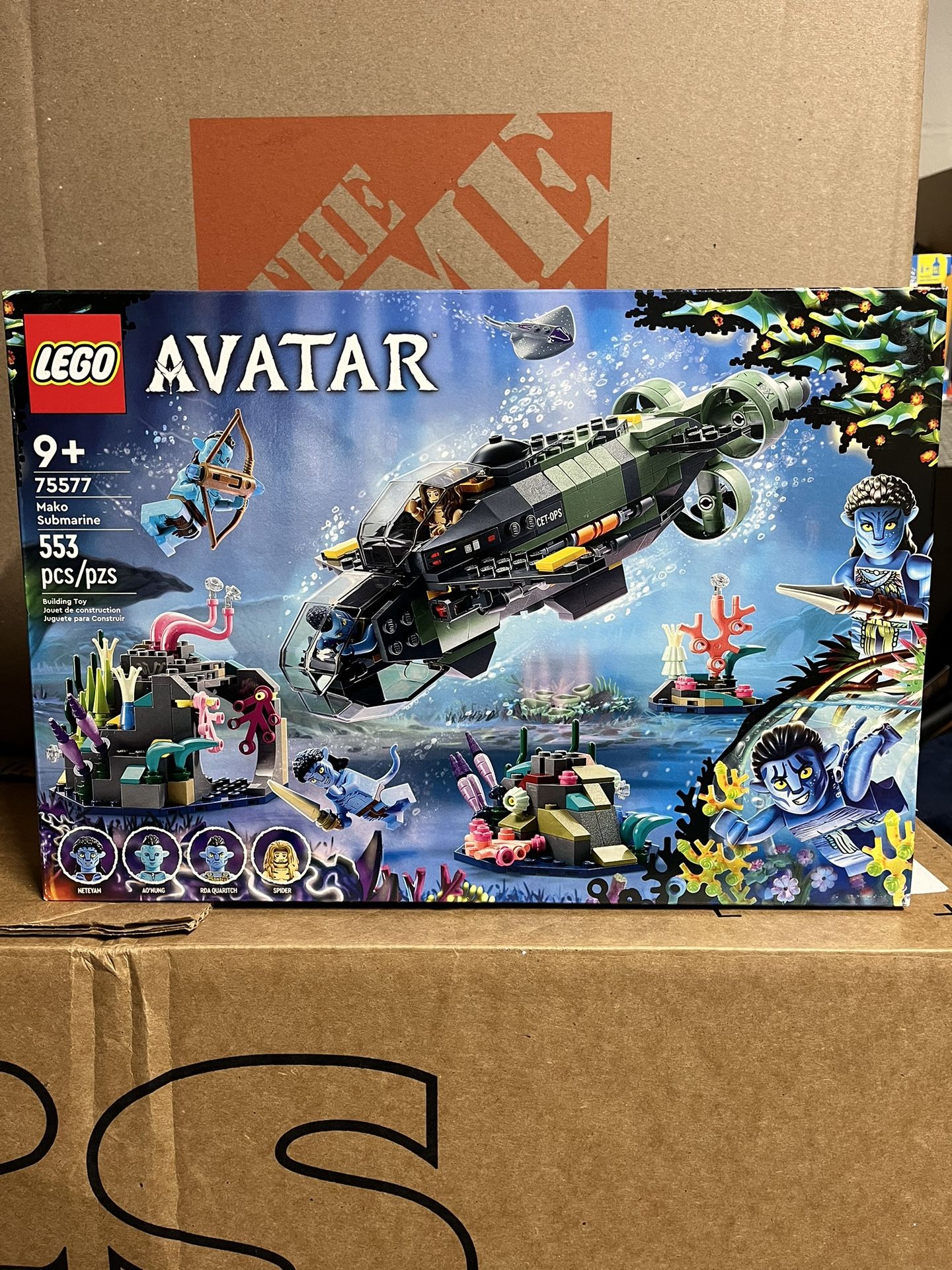 Lego Avatar Mako Submarine