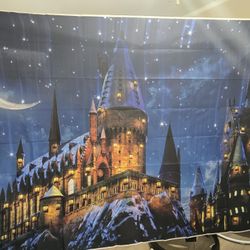 7X5FT Magic Castle School Palace Backdrop