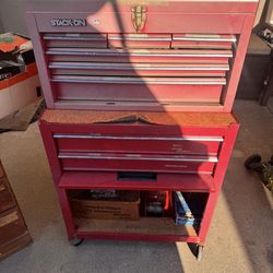 Metal Tool Box On Wheels