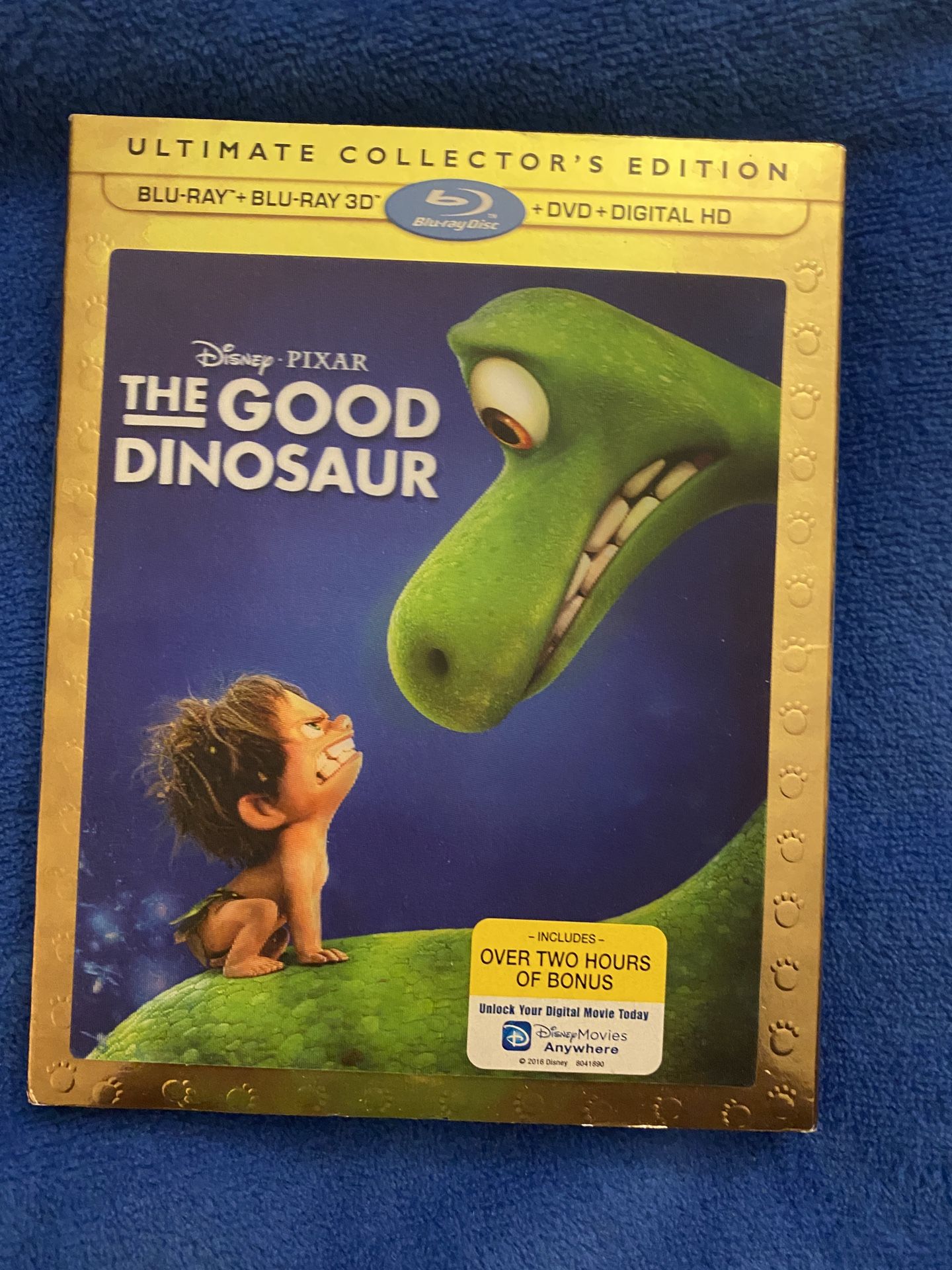 New! Disney Pixar The Good Dinosaur In blu Ray+DVD+ Digital HD Combos with Lenticular Cover