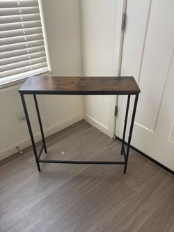 Rustic Industrial Console Table – Entryway or Sofa Table