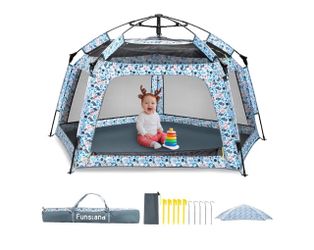 New!✨ Pop open indoor/outdoor play beach tent