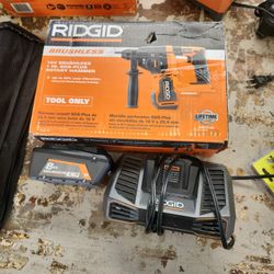 RIDGID 1"SDS ROTARY HAMMER DRILL 