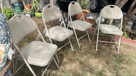 Folding Cosco in or out table and chairs