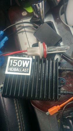 Set (2)150 watt new HID Ballast with 150 H11 6k lightbulb