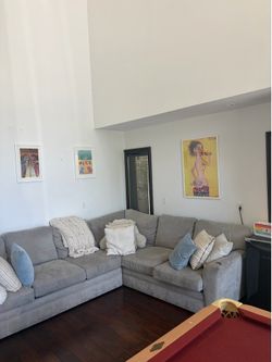 Grey couch