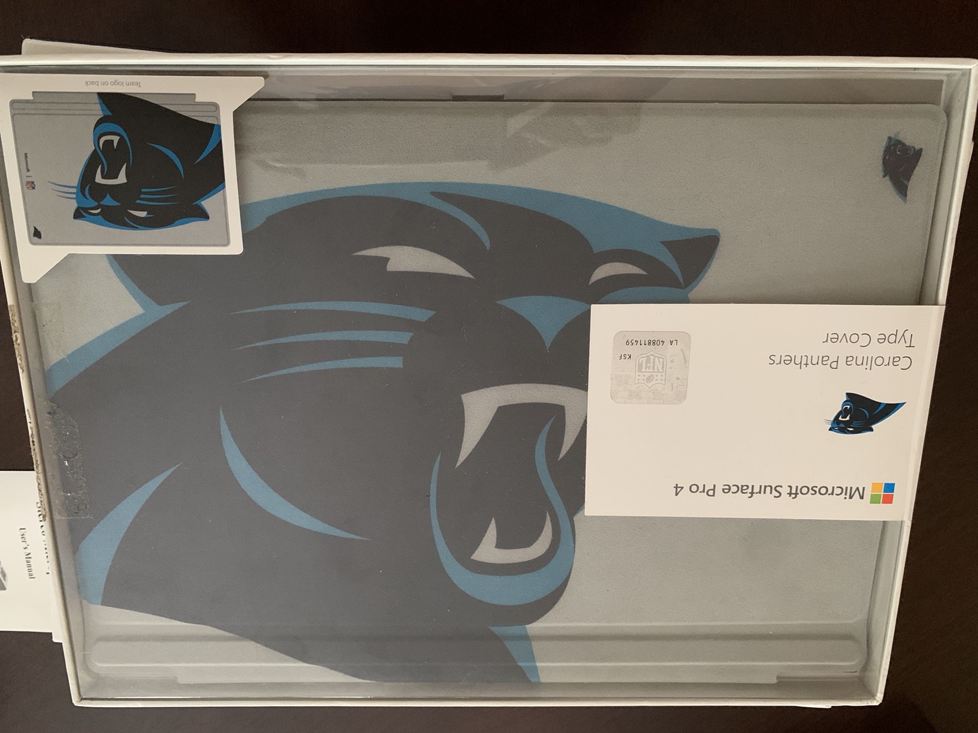 Microsoft Surface Pro 4 Carolina Panthers Cover