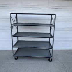 METAL SHELVES/ RACK
