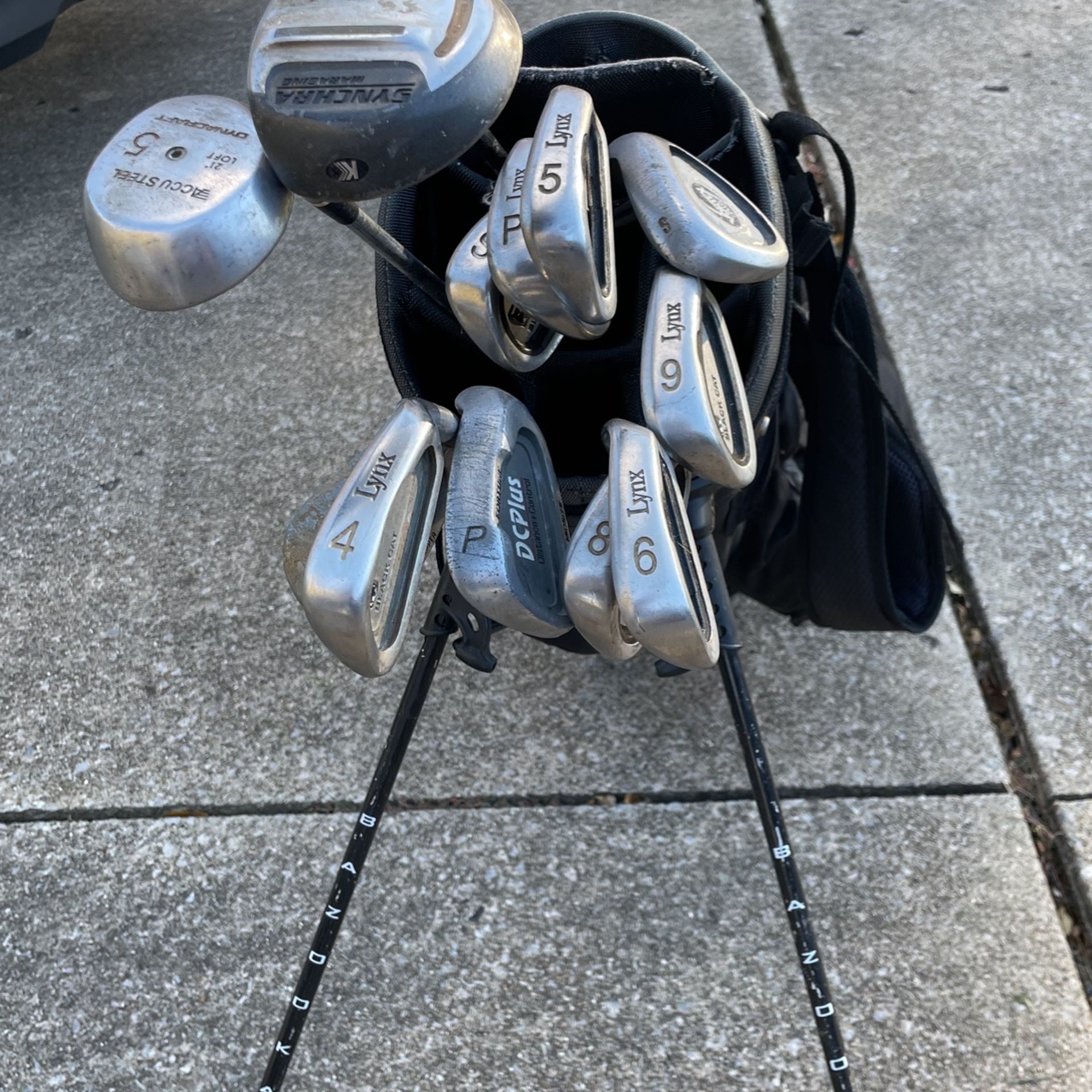 Golf Clubs With Bag