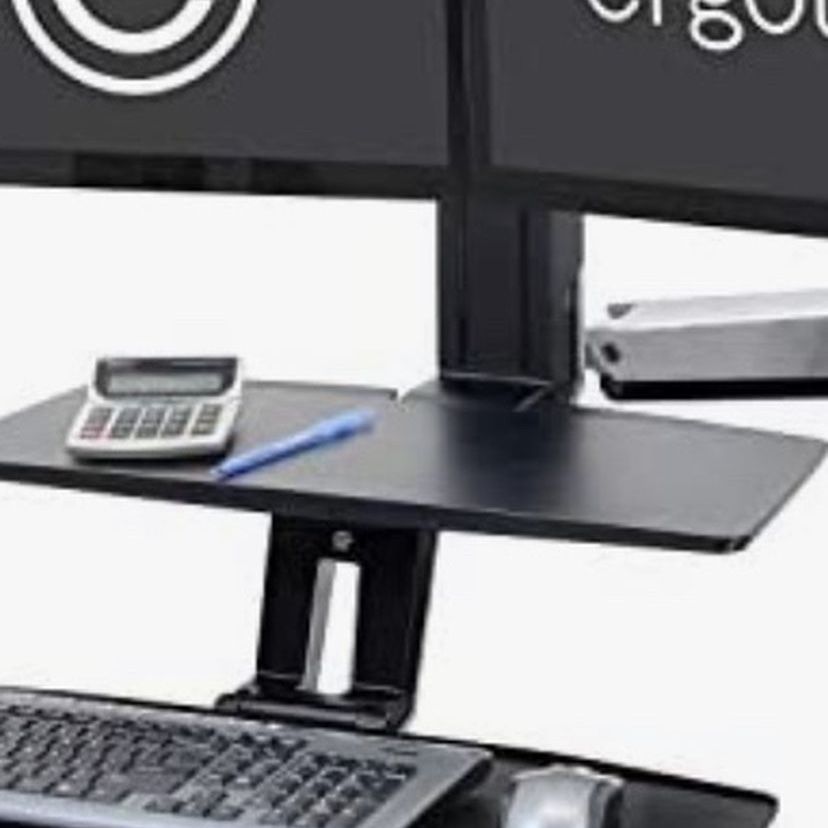 Ergotron Wirkfit-A Dual monitor Stand