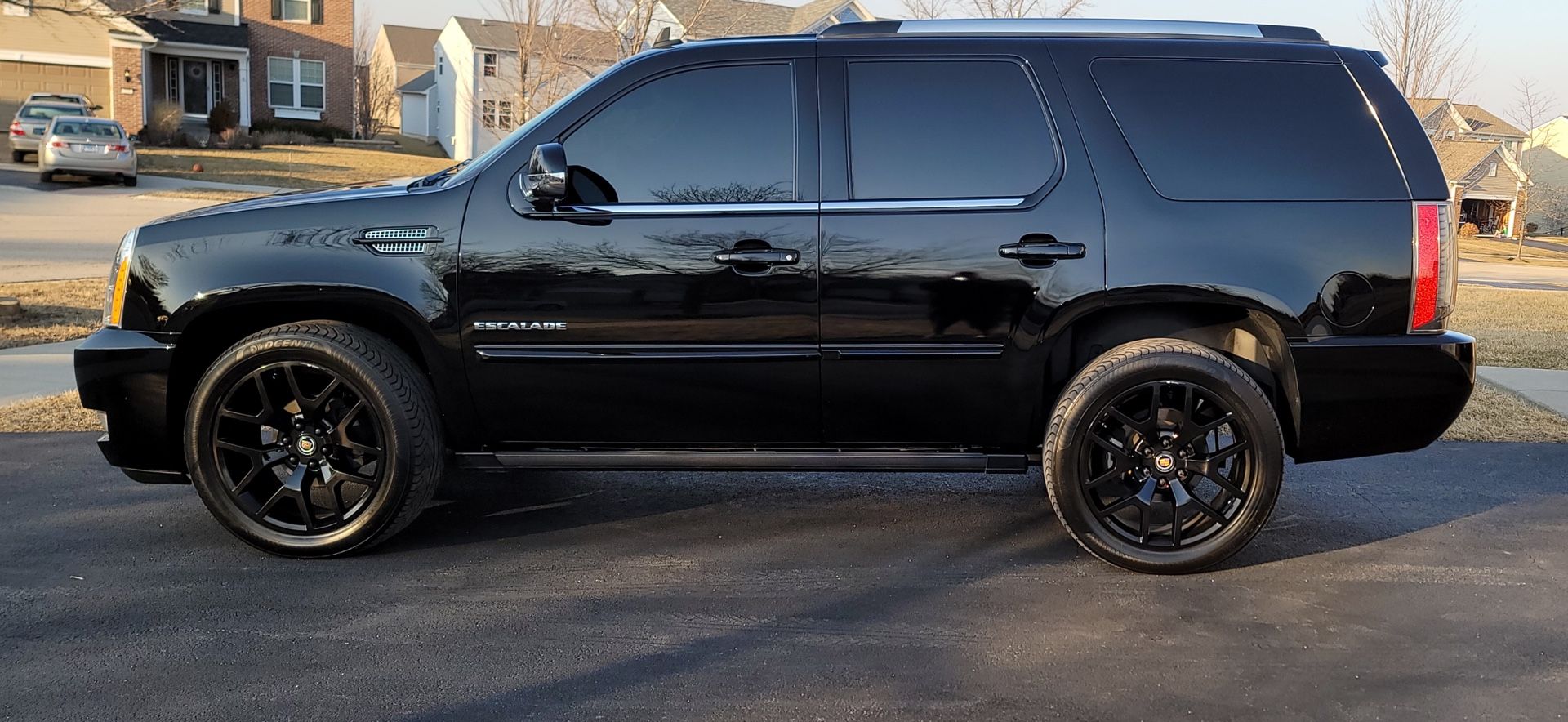 22” Black Snowflake Rims 6 Lugs