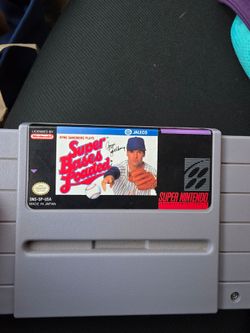 Super Bases Loaded Nintendo Game