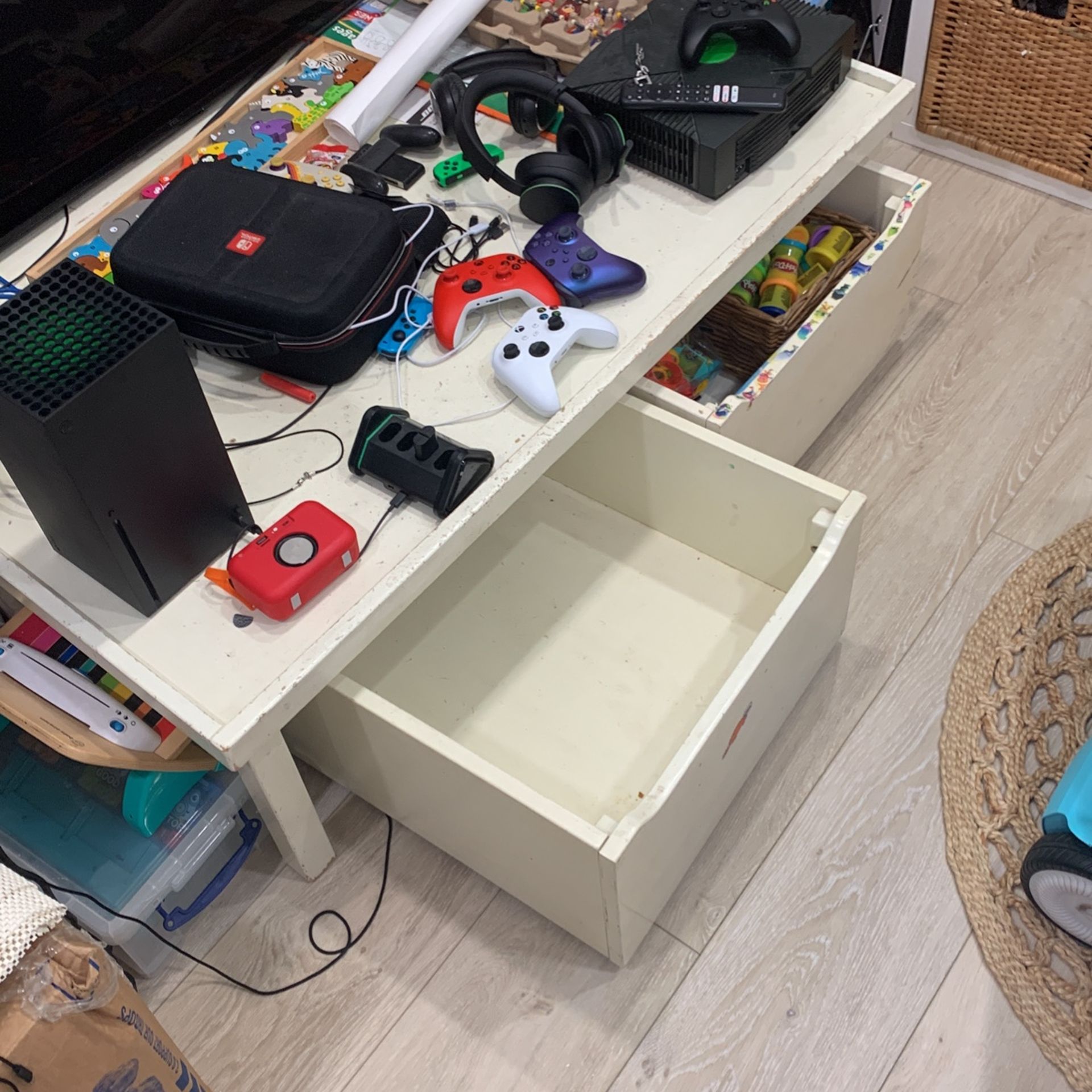 Pottery Barn Play Table w/Drawers