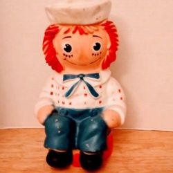 1972 Raggedy Ann And Andy Bank