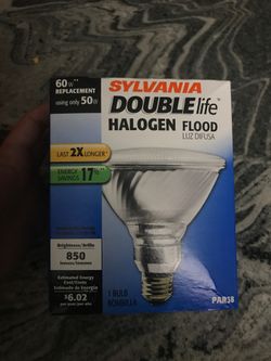 Sylvania halogen flood light