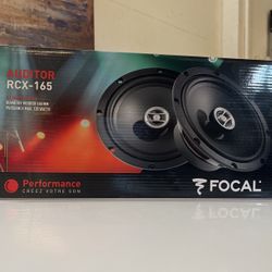 Focal 6.5 Inch Speakers Auditor Series Rcx-165