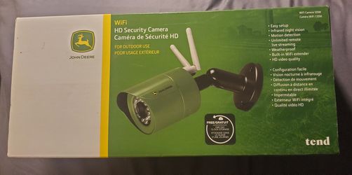 John Deere WiFi HD Security Camera For Outdoor Use