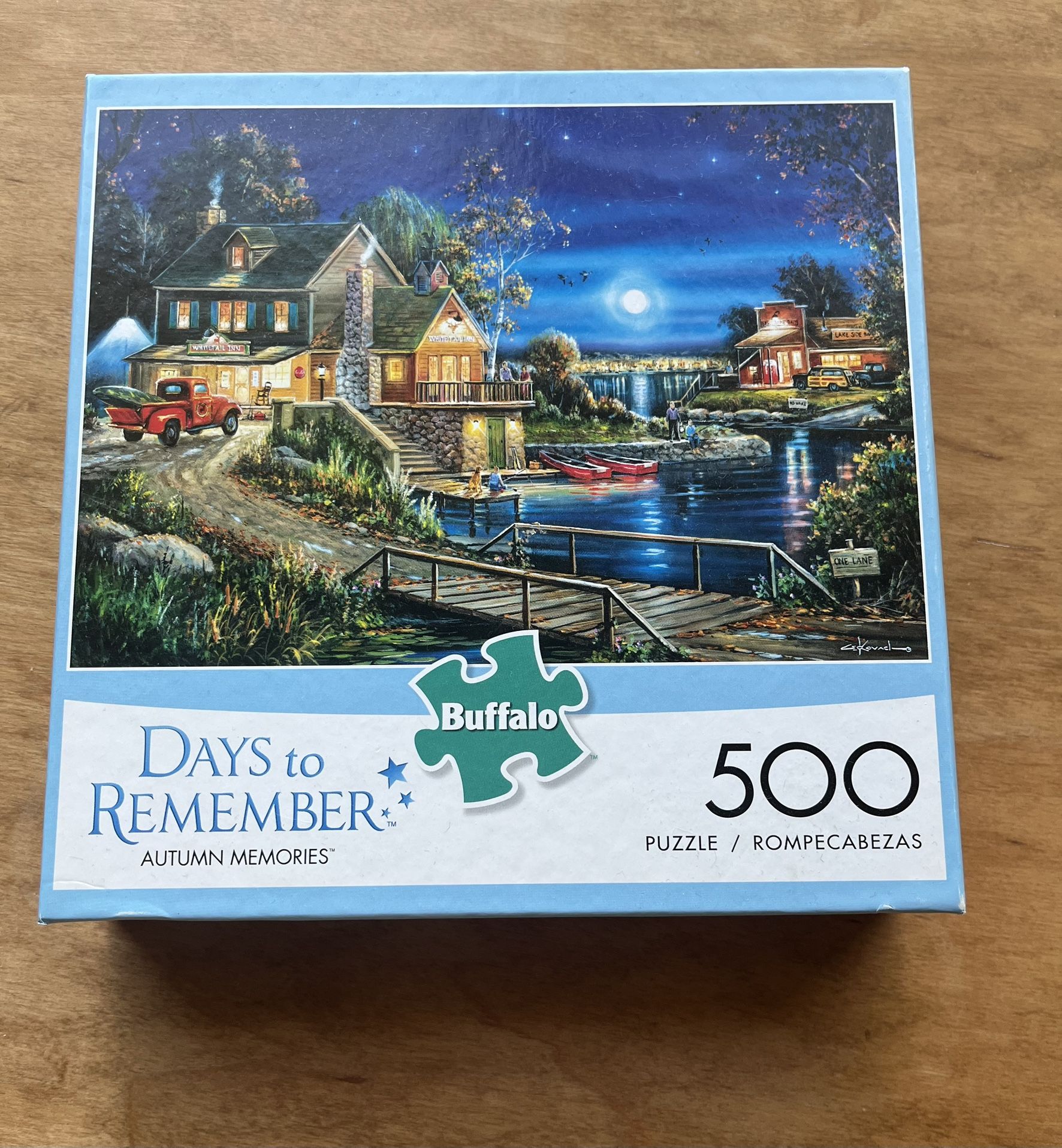 Days to Remember Autumn Memories 500 Piece Puzzle by Buffalo Games