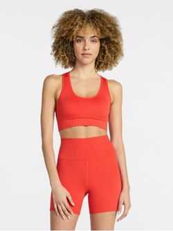 Women's Medium Support Seamless Racerback Sports Bra, Sizes S