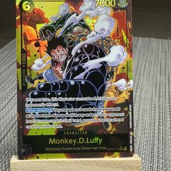 Monkey.D.Luffy Royal Blood Foil OP10-118 Parallel Card