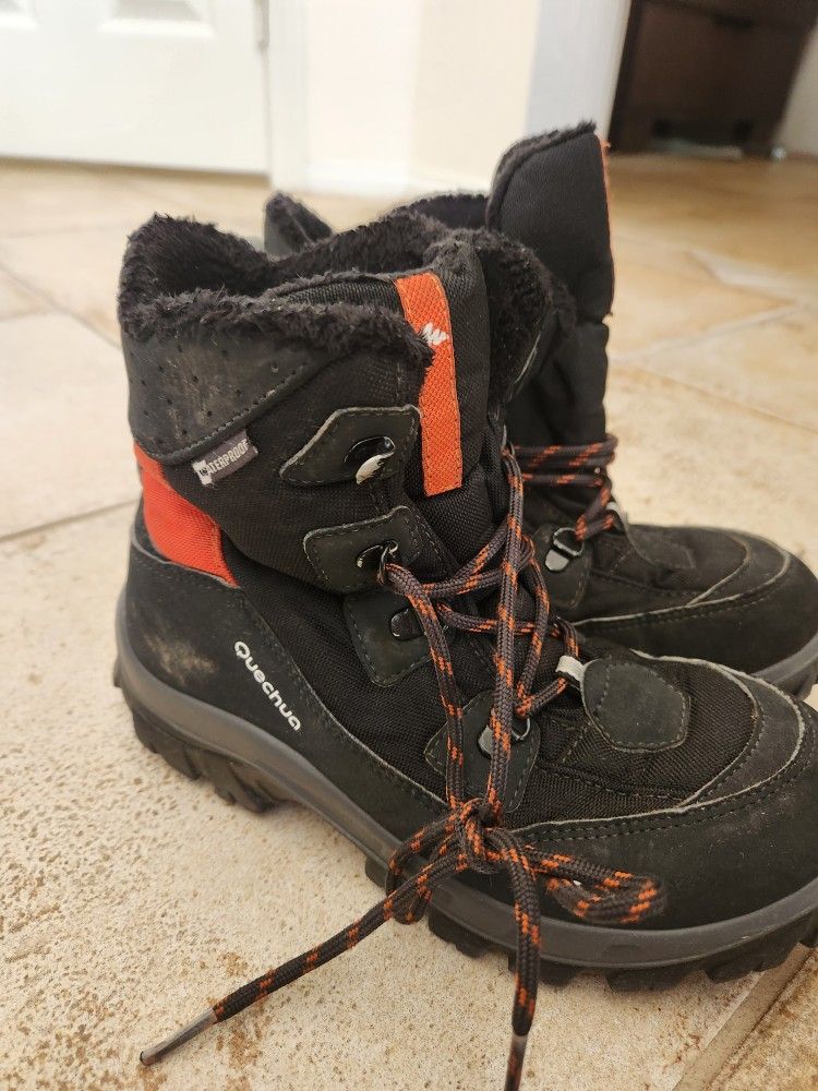 Winter Boots, Hiking Shoes, Kids, 4y Quechua