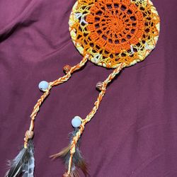 Sample 6” ring “Dream Catchers”. you can choose the color(s) you want me to use. Preferably 2 color max.
