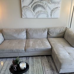 Light Gray Couch For Sale