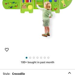 Crocodile Montessori Busy Board