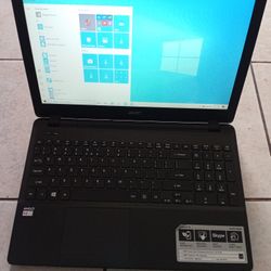 Acer Laptop Windows 10 500gb Ram 4gb Everything Works $70 Firm