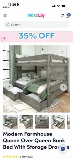 Like New! Full over full bunkbeds