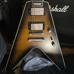epiphone Prophocy flying v yellow tiger 