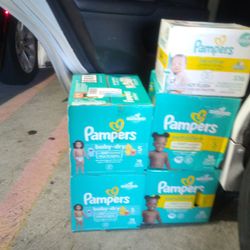 Pampers diapers 