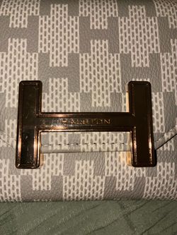 Halston wallet with Signature H Hardware