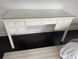 Gorgeous Mosaic Inlay Desk