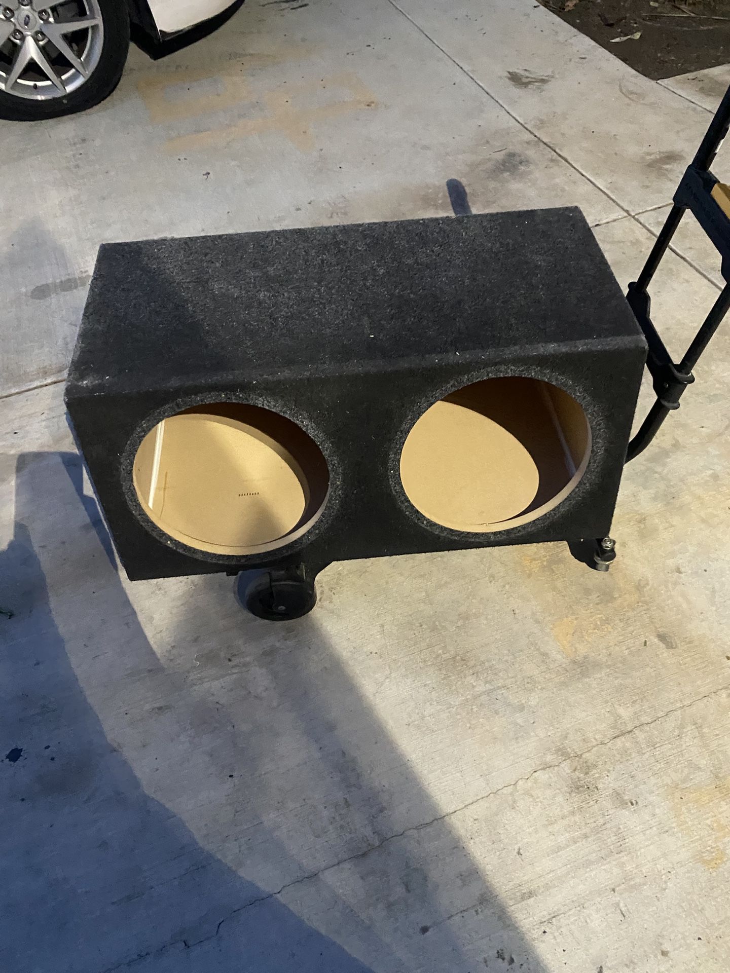 Dual 12 Subwoofer Box For Car Audio